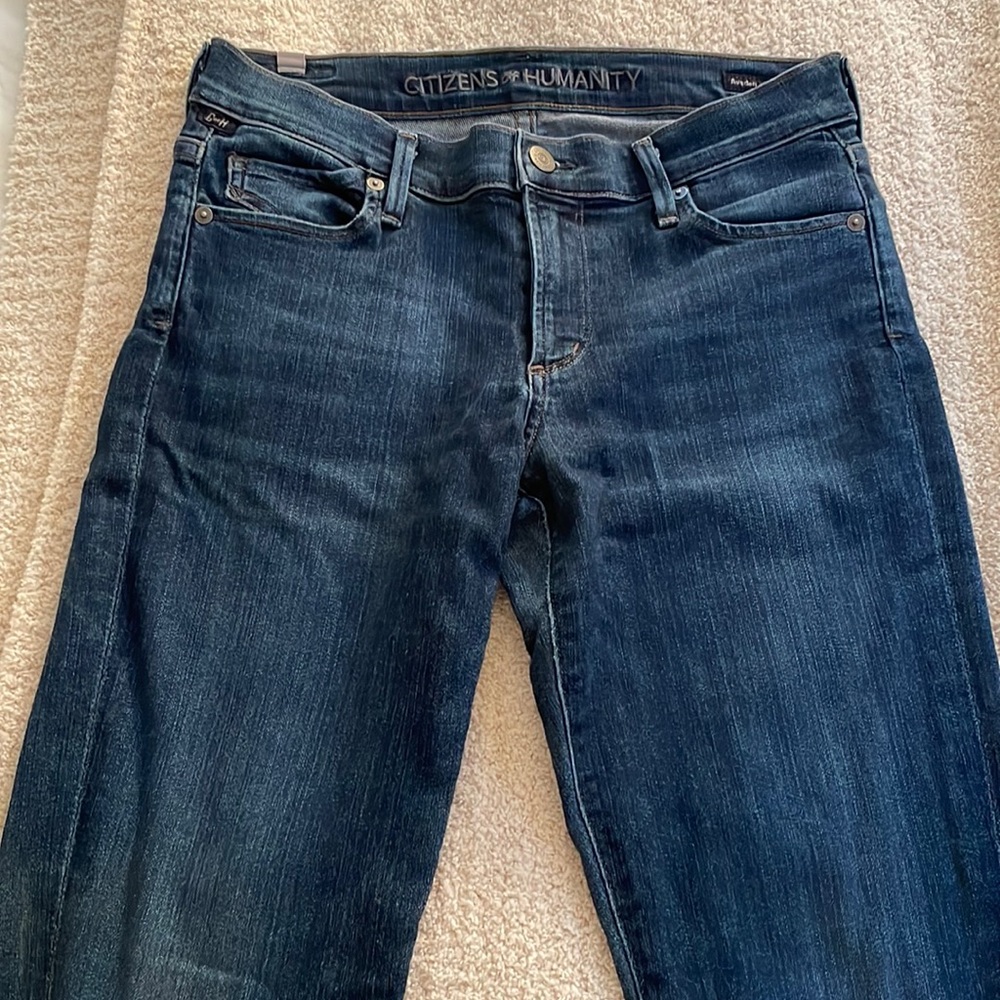COH Avedon skinny jeans size 27 medium wash.